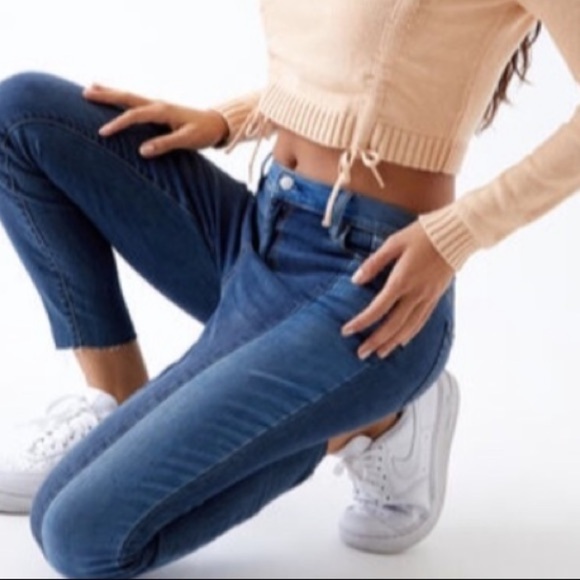 PACSUN HIGH-RISE ANKLE JEGGINGS. . - Picture 1 of 10